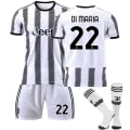 Miniatyrbillede 1 af 11: 22-23 Ny version Juventus nr. 7 Hovey nr. 10 Pogba 22 Di Maria 10 Dybala fodboldtrøjesæt No. 22 with socks #16