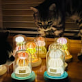 Miniatyrbild 3 av 9: Sjöborre Nattlampa Atmosfärslampa A A A A