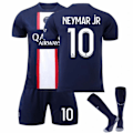 Pikkukuva 1 / 6: Neymar Jr. #10 2023 Paris Saint-Germain Aikuisten ja lasten jalkapallopaita Jalkapallo uudet jalkapallovarusteet S Kids 16(90-100cm)