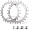 Miniatyrbilde 1 av 5: x premium rustfrie spiker for Worx S/m modell, 2 x rustfrie skruespiker Trekkforsterker, robotgressklipper Hjulstørrelse 205 mm