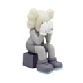 Miniatyrbilde 1 av 3: Kaws modellkunstleker figurer hjem ornamen dekorasjon for barnas gaver Grey