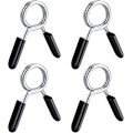 Miniatyrbillede 1 af 5: 28MM Dumbbell Spring Lock Sports Krave Klemme Barbell Spænde (Sort) 4 Stk