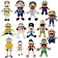 Miniatyrbild 1 av 5: 2023 60cm Jeffy Dockdocka Jeffy Handdocka Sml Jeffy Dockdocka Familj Riktig Jeffy Zombie Boy Handdocka Mjuk Leksak Plysch Feebee Dockdocka 40 cm