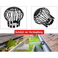 Miniatyrbild 4 av 5: 4x Lövskydd Nerledningsfilter Rännskydd Nerledningslock Avloppsskydd