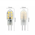 Miniatyrbillede 2 af 5: Pærer 10-pak G4 LED pære 2W, DC 12V lyspære, 6000K hvid