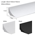 Miniatyrbillede 4 af 10: Vandprop Vandholder strimmel SORT 200CM sort black 200cm