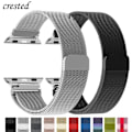 Miniatyrbild 2 av 5: Milanese loop-rem för Apple Watch-band 44mm 40mm 45mm 49mm 41mm 38mm 42mm 44mm Armband iwatch Serie 9 3 6 5 SE 7 8 Ultra 2 starlight - starlight starlight 38mm/40mm/41mm