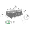 Miniatyrbillede 4 af 5: Bestway P6H1419 SVØMMEKONTAKT Svømmebassin tilbehør Dele Reservedele 32 mm