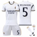 Miniatyrbillede 1 af 6: 23-24 Bellingham 5 Real Madrid Trøje Ny Sæson Seneste Fodboldtrøjer Til Voksne Til Børn T Kids 20(110-120cm)
