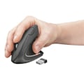 Miniatyrbillede 2 af 4: Ergonomisk vertikal trådløs mus Trust Verto Sort