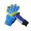 Miniatyrbilde 1 av 5: Keeperhansker for barn Fotballhansker BLÅ STØRRELSE 5 blu blu blue size 5