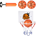 Miniatyrbilde 1 av 5: Minibasketballsett, minibasketballstativ med baller og