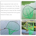 Miniatyrbillede 2 af 4: Fiskegarn Fiskenet Landing Net Foldbar Fiske Erstatningsnet til Ferskvand Saltvand Uden Håndtag