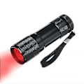 Miniatyrbillede 1 af 5: 670nm 9LED Deep Red Light Lommelygte Mod Dårlig Syn Rød Lommelygte()