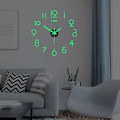 Miniatyrbild 1 av 5: 40cm Luminous Väggklockor DIY Digital Klocka Luminous Klocka Akryl DIY Väggklocka Vardagsrum Sovrum Väggklockor
