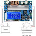 Miniatyrbilde 4 av 5: Display Buck Boost Konverter Abonnentkort DC 5.5-30V 12v til DC 0.5-30V