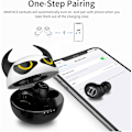Pikkukuva 2 / 5: Coola langattomat kuulokkeet Bluetooth 5.0 nappikuulokkeet mikrofonilla - peli/musiikki