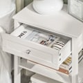 Miniatyrbillede 4 af 5: SoBuy Natbord Sengebord, Sofabord, Reliefbord, FBT46-W White