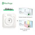 Miniatyrbild 1 av 4: PeriPage A6 Bärbar Termisk Skrivare Bluetooth Bläckfri 304dpi