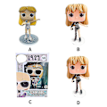 Miniatyrbillede 4 af 5: Taylor Vinyl Samlefigur - Swift Figur Statuette Samlegaveidé Eras Legetøj til Fan - Fremragende (FMY) color1