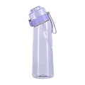 Pikkukuva 1 / 5: Mausteinen vesipullo 7 makupodilla Air Water Up pullo Frostinen musta 650ml Air Starter Up Set Vesi-kuppi leirintään Urheilu Laventeli Lavender Only water bottle