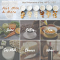 Miniatyrbillede 5 af 5: filterposer Nøddemælkspose Si Mesh Saftfilterpose til produktion Vegansk nøddemælk Mandelmælk