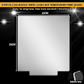 Miniatyrbild 2 av 5: Akrylplatta Transparent Gjutning För LED Ljusbas Bordsskyltar DIY Displayprojekt Hantverk LED Lampor För P