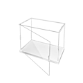 Miniatyrbillede 1 af 10: Akryl Displayboks Displayboks 15X25X15CM 15x25x15cm