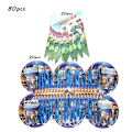 Miniatyrbillede 1 af 7: HOT Roblox fødselsdagsfest dekorationer Robloxs dekorationer Børn engangsservice sæt Baby shower fest dekorationer BPXQ-80PCS