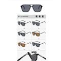 Pikkukuva 1 / 7: Laadukkaat mukautetut TR-aurinkolasit polarisoiduilla unisex-aurinkolaseilla, uudet trendikkäät aurinkolasit, uusi malli aurinkolasit random Mix different models