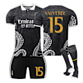 Pikkukuva 1 / 2: 23-24 Real Madrid jalkapalloasu dragon kuvio versio lapset ja aikuiset sarja urheilujoukkueen asu NO.15 VALVERDE NO.15 VALVERDE 22