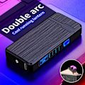 Miniatyrbillede 3 af 4: TD® Lighter Arc Charge Black vindafvisende lighter
