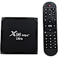 Miniatyrbild 1 av 7: 4GB 64GB X96 Max Plus Ultra TV Box Android 11 Amlogic S905X4 2.4G/5GHz Dual WiFi BT4.0 USB3.0 Stödjer AV1 H.265 8K 24fps 4K 60fps HDR Set Top Box EU EU 4GB 32GB