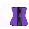 Miniatyrbild 1 av 8: Midjetränare i naturlig latex korsett Lila Purple L