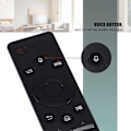 Miniatyrbillede 5 af 5: Fjernbetjening til BN59-01242A med stemmefunktion Blåtand N55ku7500f Un78ks9800 Un78ks9800f Un78ks9800fx black