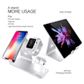 Pikkukuva 3 / 4: Alumiininen 3-in-1-teline Apple Watchille, AirPodseille ja iPhonelle