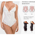 Miniatyrbilde 4 av 5: Lace Shapewear Body for Kvinner - Magekontroll - Curry Curry M
