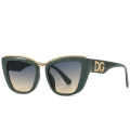 Miniatyrbilde 5 av 7: Luksuriøse designer solbriller for damer 2024 - Klassisk katteøye UV400 solbriller - Engros - Høy kvalitet - Gafas de sol c9 sunglasses