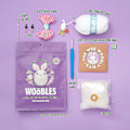 Miniatyrbilde 2 av 5: Heklekitt for Begynnere DIY Heklet Plush Kit Begynner Heklekitt (FMY) rabbit