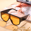Miniatyrbilde 6 av 7: Engros Oversized Solbriller 2024 Mote Tilpasset Logo Merke Promosjons Solbriller For Menn Kvinner C1 Oversized  Sunglasses