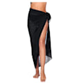Miniatyrbild 1 av 3: Strand Sarong Pareo Bikini Wrap Kjol Överdrag För Badkläder black