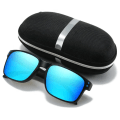 Miniatyrbillede 4 af 7: 2024 Fabrik Engros Tilpasset Logo Cykling Udendørs Sport Firkant Polariseret Herre Solbriller C16 Mens Polarized Sunglasses