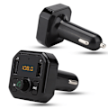 Miniatyrbillede 5 af 7: B9 Bil Mp3 Bil Bluetooth Håndfri Afspiller Bil Usb Oplader 3.1A Hurtig Opladning (Sort)
