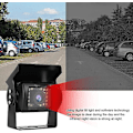 Miniatyrbild 5 av 5: Backkamera, trådlös wifi bil hd backkamera med 24 led-lampor, infraröd nattvision + vattentät ip66