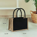 Miniatyrbilde 10 av 10: Blank Sack Tote Håndveske HVIT XL XL Hvit White XL-XL