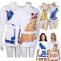 Miniatyrbild 1 av 3: Vuxen Anni-Frid Cos Lyngstad Cosplay Agnetha Kostym Film ABBA Retro Stil Kläder Halloween Karneval Party Roll Kvinnlig Kostym Kvinna 1 Female 1 M