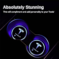 Miniatyrbillede 5 af 7: 2022 2021 Tesla Model Y Model 3 Neon Lysrør RGB Interiør LED Strip Lys med App-styring