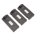 Miniatyrbilde 6 av 6: 3 stk. RC Fly Litium Batteri Kit Enkel Ladekabel Sett for E88 E88Pro LS E525 E525Pro 3.7v 2600mah
