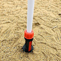 Miniatyrbillede 2 af 4: Strandsandparaplyholder, justerbar parasol, sikker skrue, spiralformet skrueholder, havemøbeltilbehør