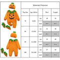 Miniatyrbilde 5 av 5: 0-24 måneder Nyfødt baby En del Gresskar Romper Kostyme Halloween Jumpsuit+Hatt+Støvler Sett Gaver 18-24 Months